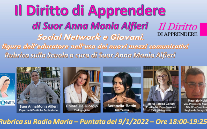 Il diritto di apprendere Rubrica sulla scuola